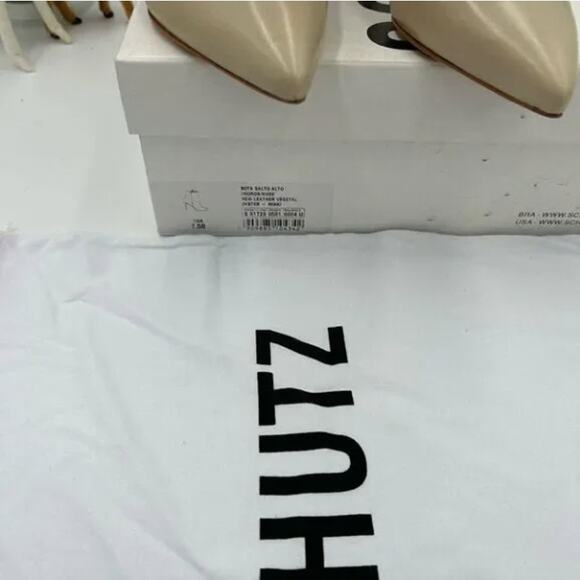 Women’s Schutz Mikki leather ankle boots size 7.5 made in Brazil - Picture 7 of 10